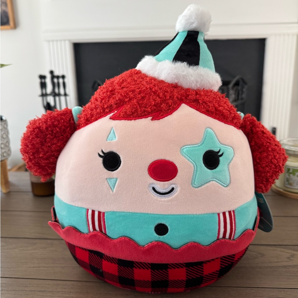 ☄️Flash Sale☄️ Squishmallows Eurydice Clown 12 inch Plush